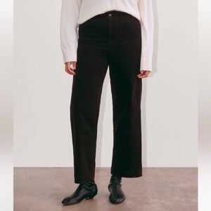 Everlane The Sailor Pant in Corduroy in Black